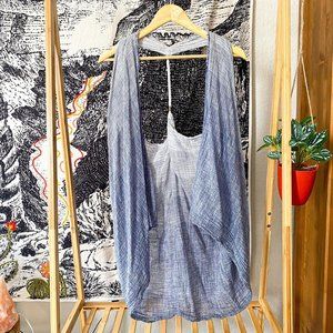 Universal Thread Boho Blue Ombre Shawl